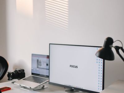 Minimalist desk setup for ergonomic focus